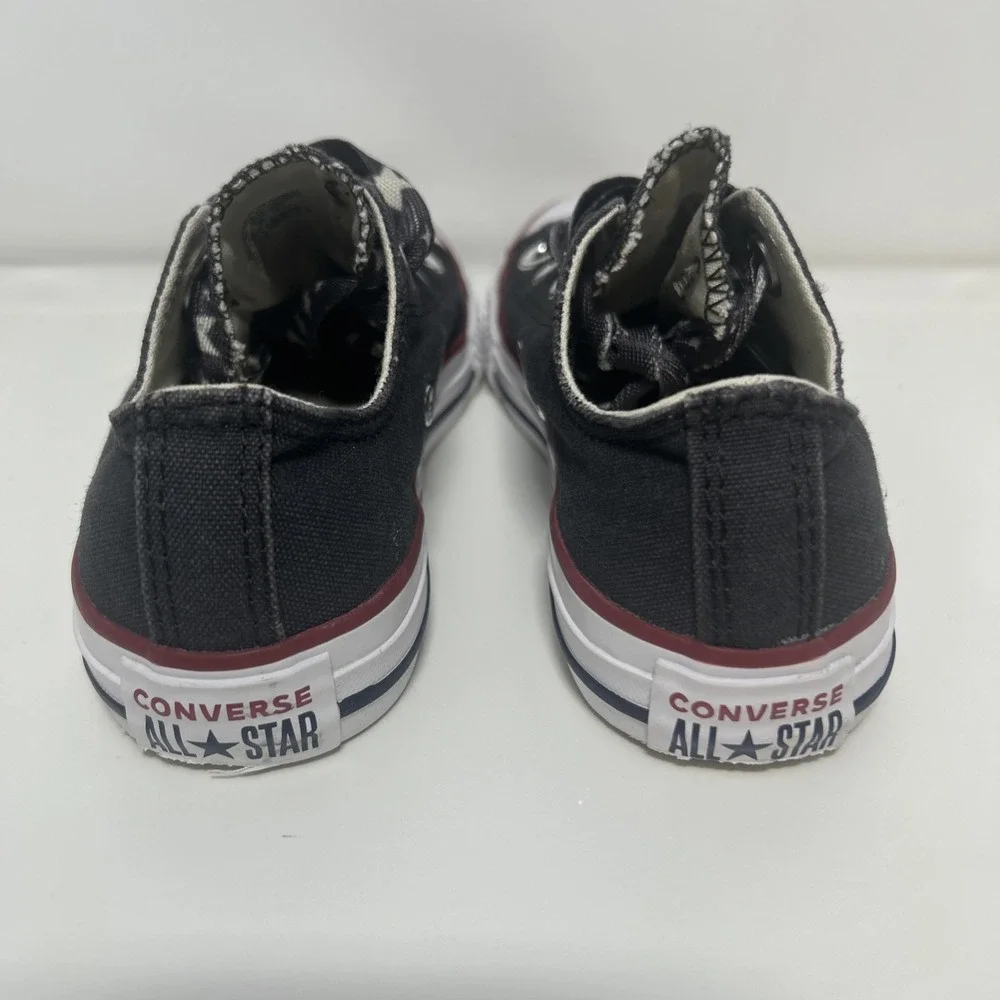 Converse‎ Kids' Chuck Taylor All Star Big Eyelet Ox  Sneakers Sz 1 Ribbon Lace